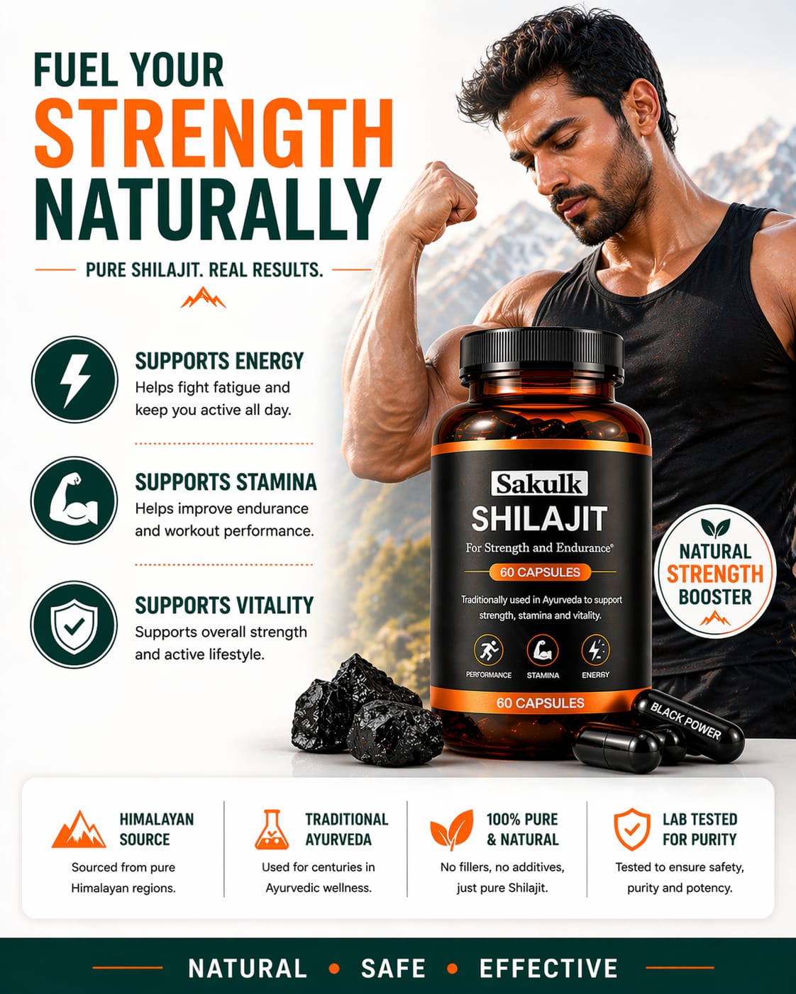 Shilajit 500 Mg Capsules - Image 4