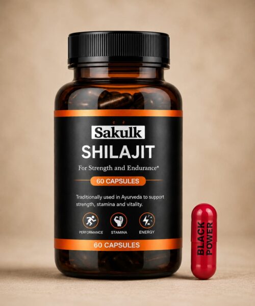 Shilajit 500 Mg Capsules