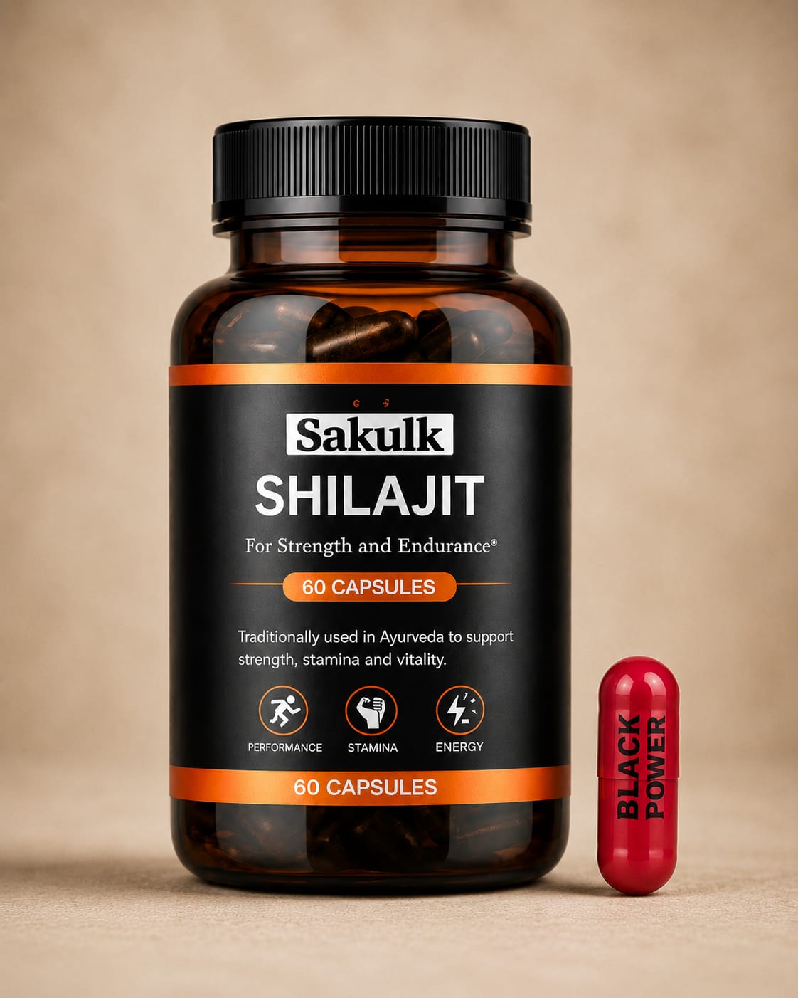 Shilajit 500 Mg Capsules