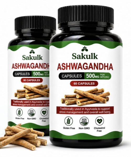 Ashwagandha 500mg ( Pack of 2 )