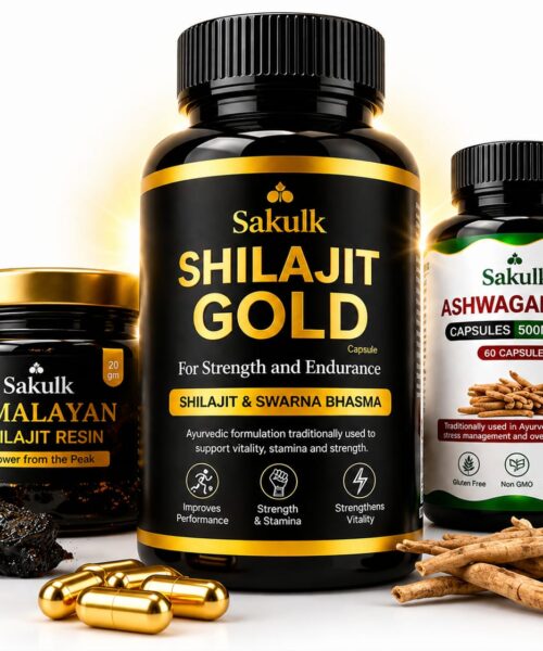 Ultimate trio Resin + Gold + Ashwagandha