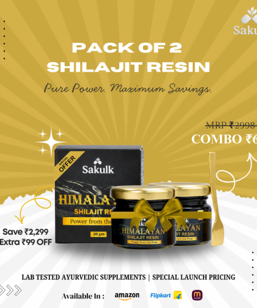 Shilajit Resin ( Pack of 2 )